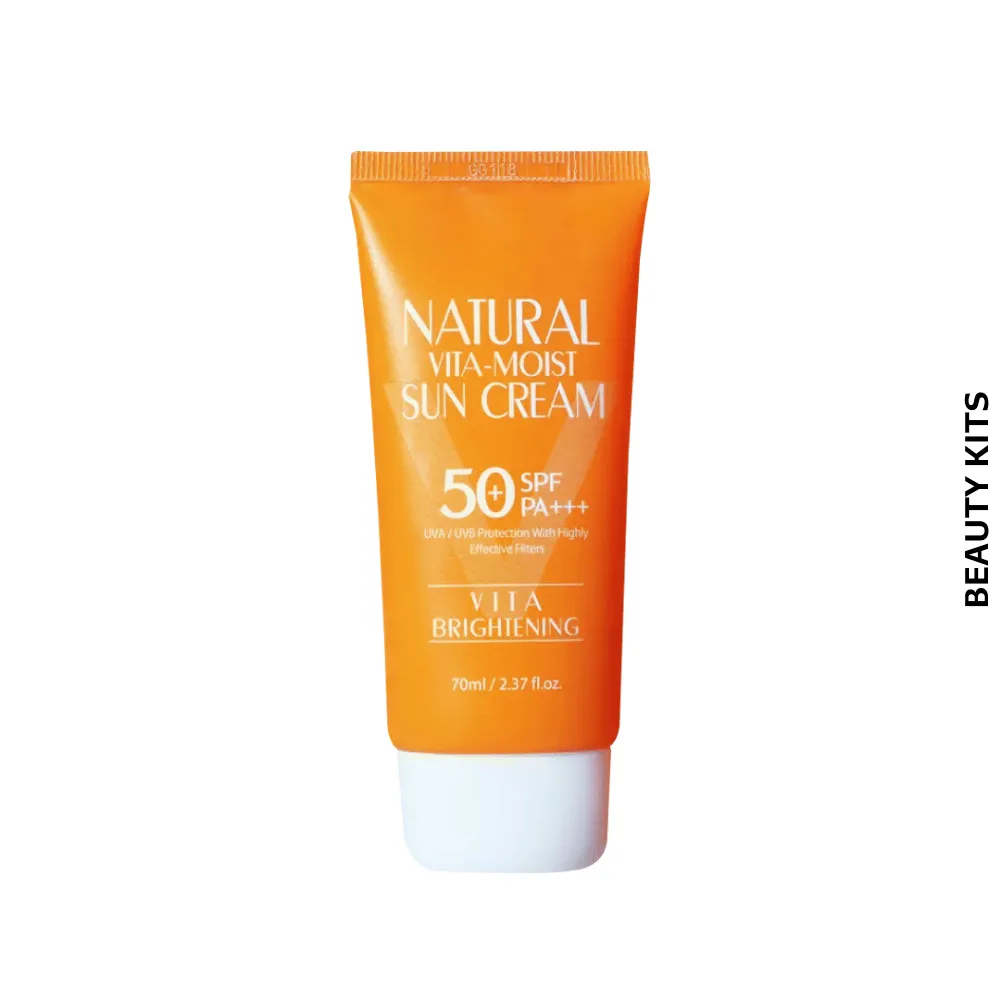 3W Clinic Natural Vita-Moist Sun Cream SPF 50+ PA+++ (70ml)