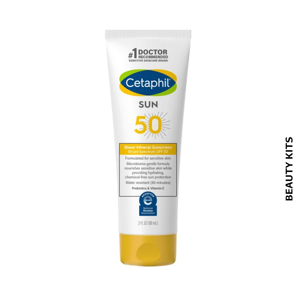 Cetaphil Sheer Mineral Sunscreen Broad Spectrum SPF 30 (89ml)