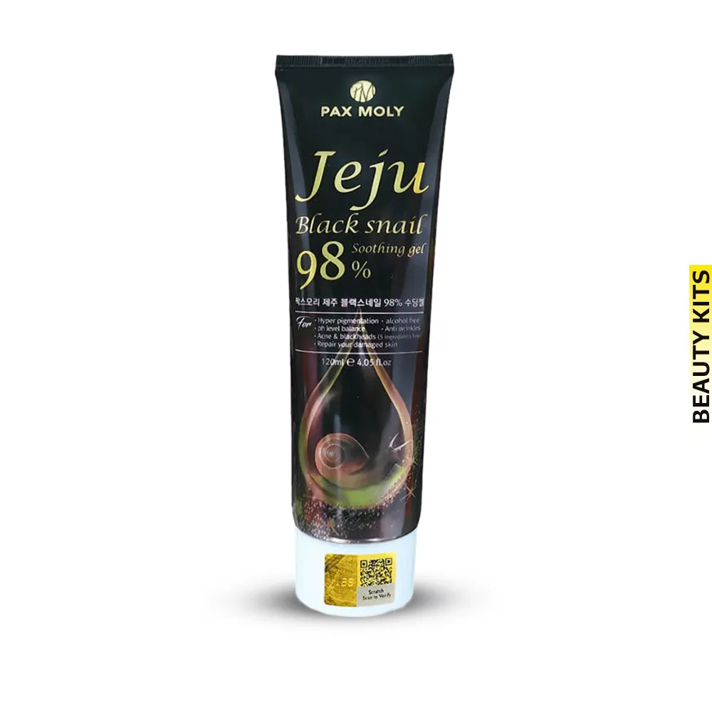 Pax Moly Jeju 98% Black Snail Soothing Gel (tube) (120gm)