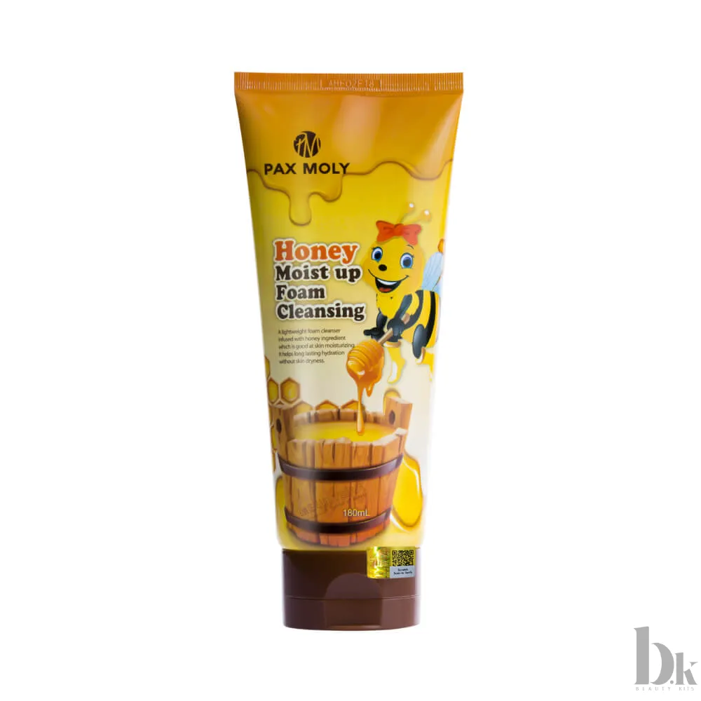 Paxmoly Honey Moist Up Foam Cleansing (180ml)