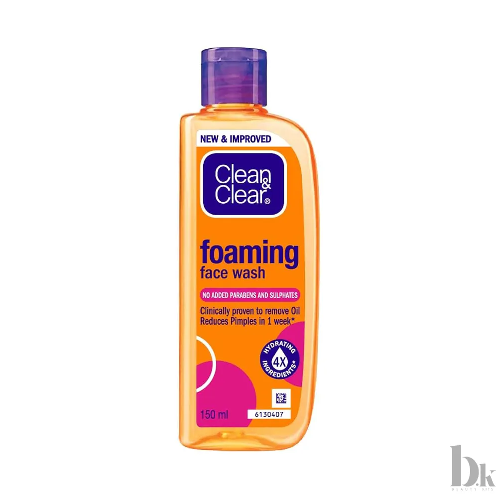 Clean & Clear Foaming Facewash for Oily Skin (150ml)