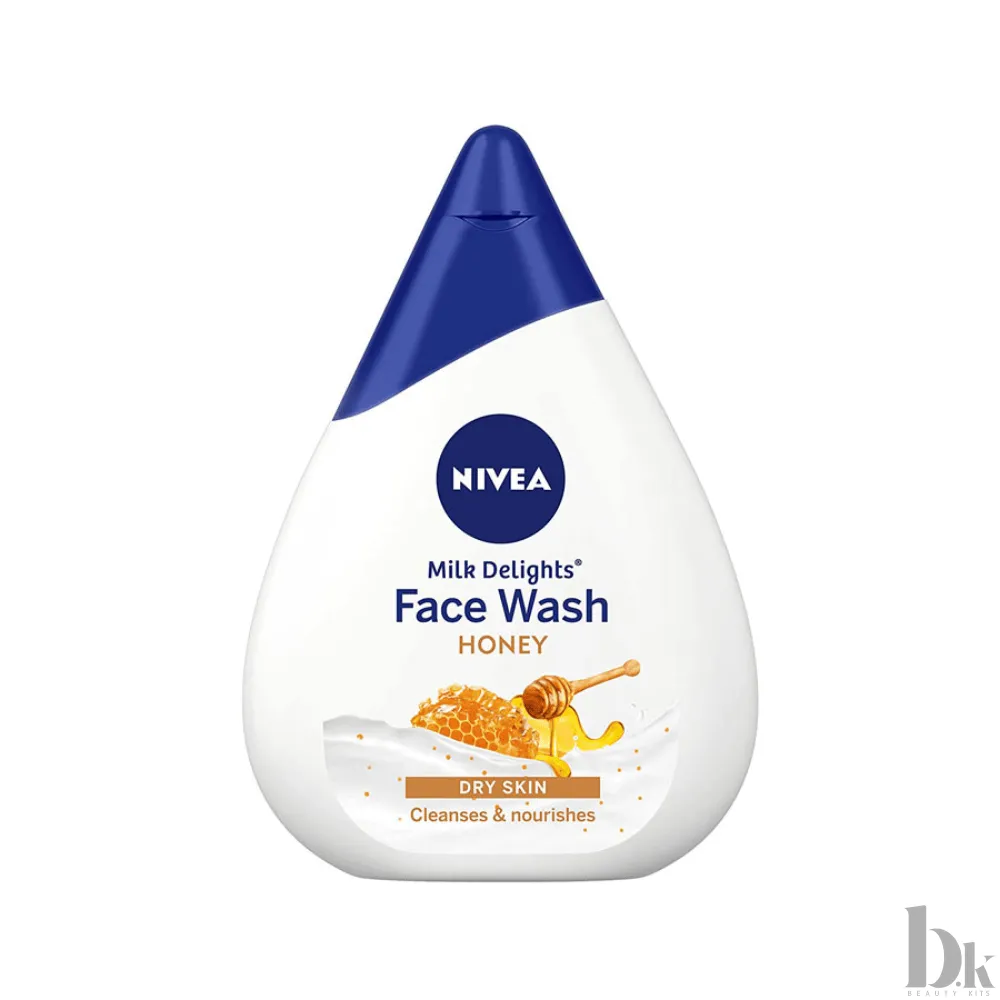 Nivea Milk Delights Face Wash Moisturizing Honey (Dry Skin) (100ml)