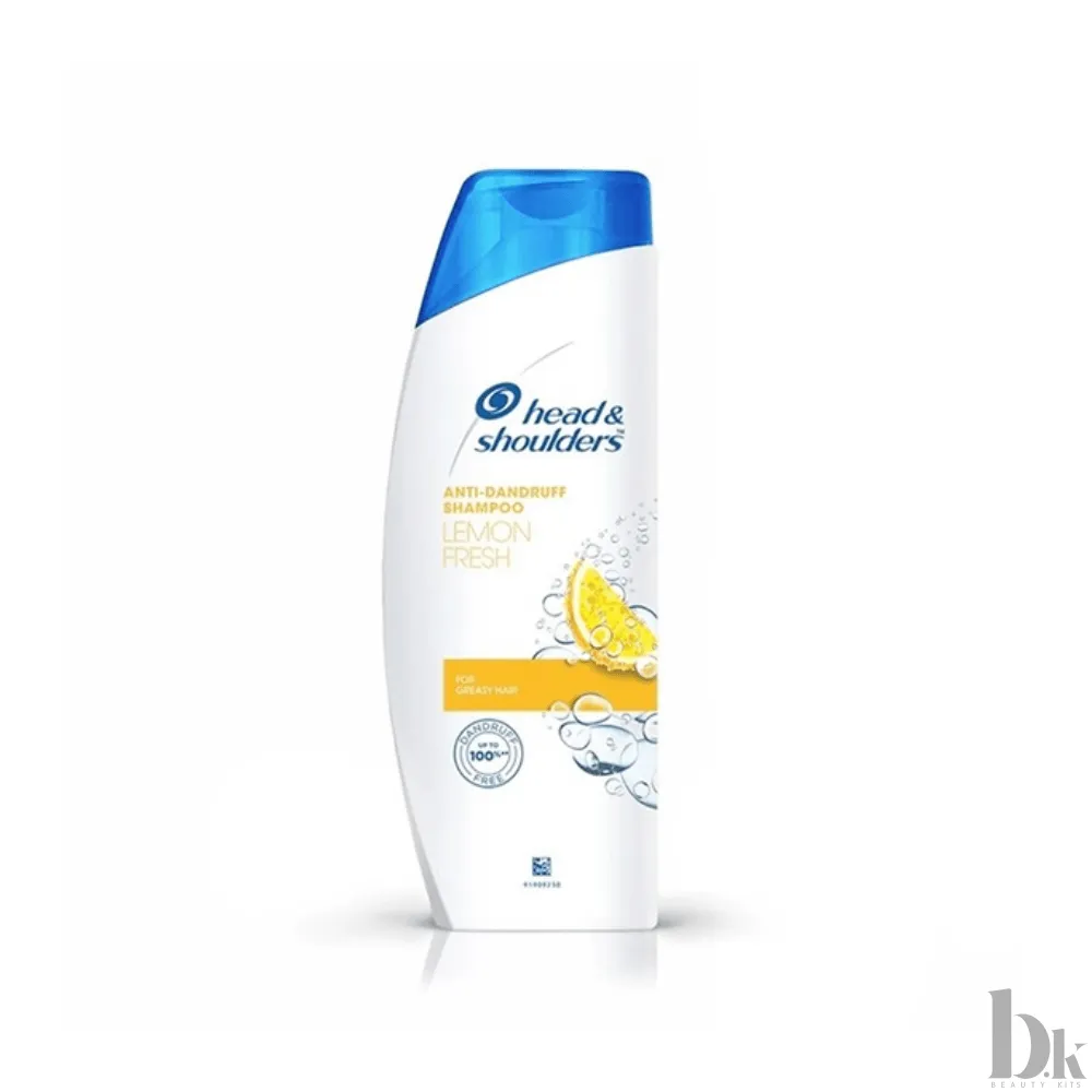 Head & Shoulders Lemon Fresh Anti Dandruff Shampoo for Women & Men (180ml)