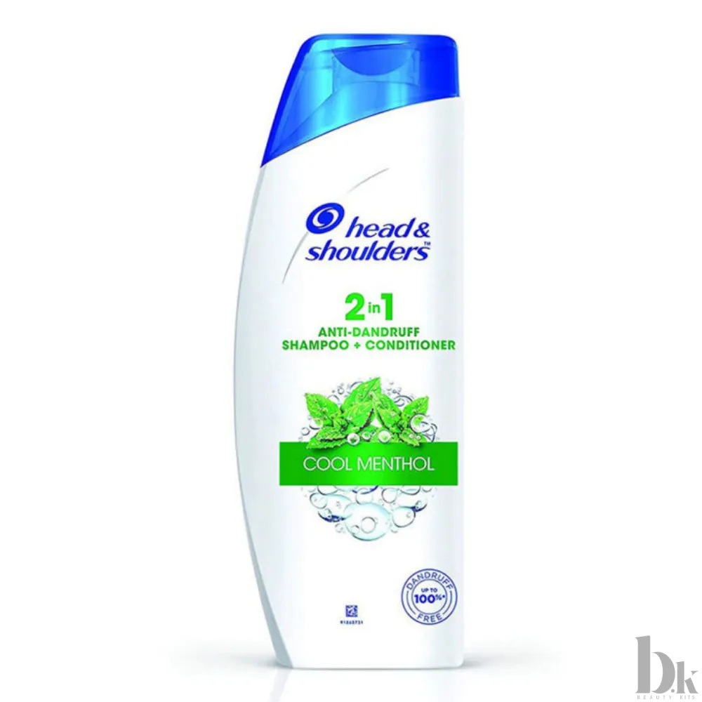 Head & Shoulders 2-in-1 Cool Menthol Anti Dandruff Shampoo + Conditioner for Wom