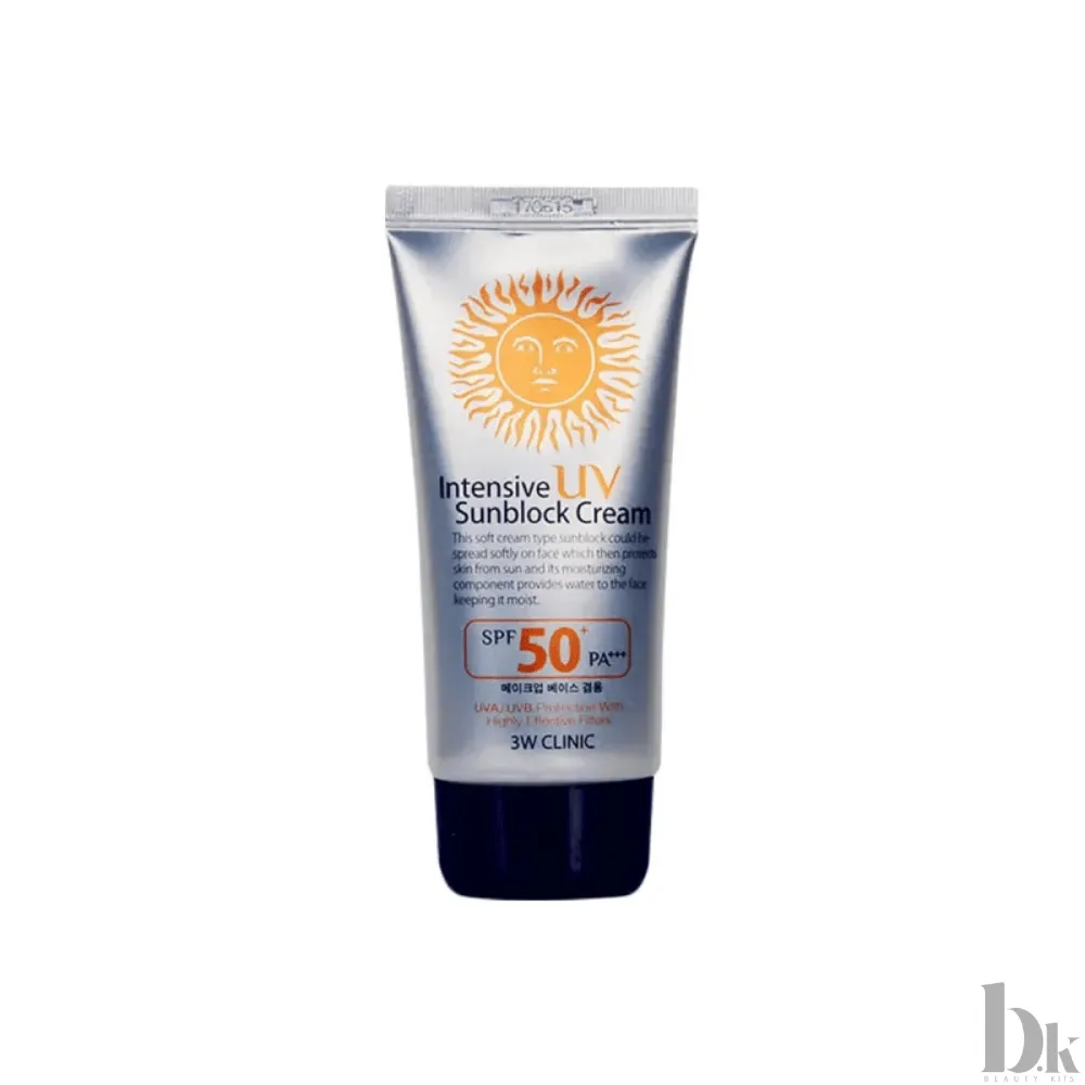 3W Clinic Intensive UV Sunblock Cream SPF 50+PA+++ (70ml)