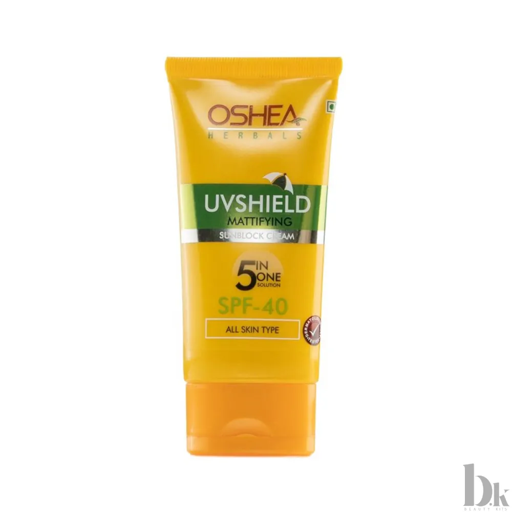 Oshea Herbals UV Shield Sun Block Mattifying SPF 40 (60gm)