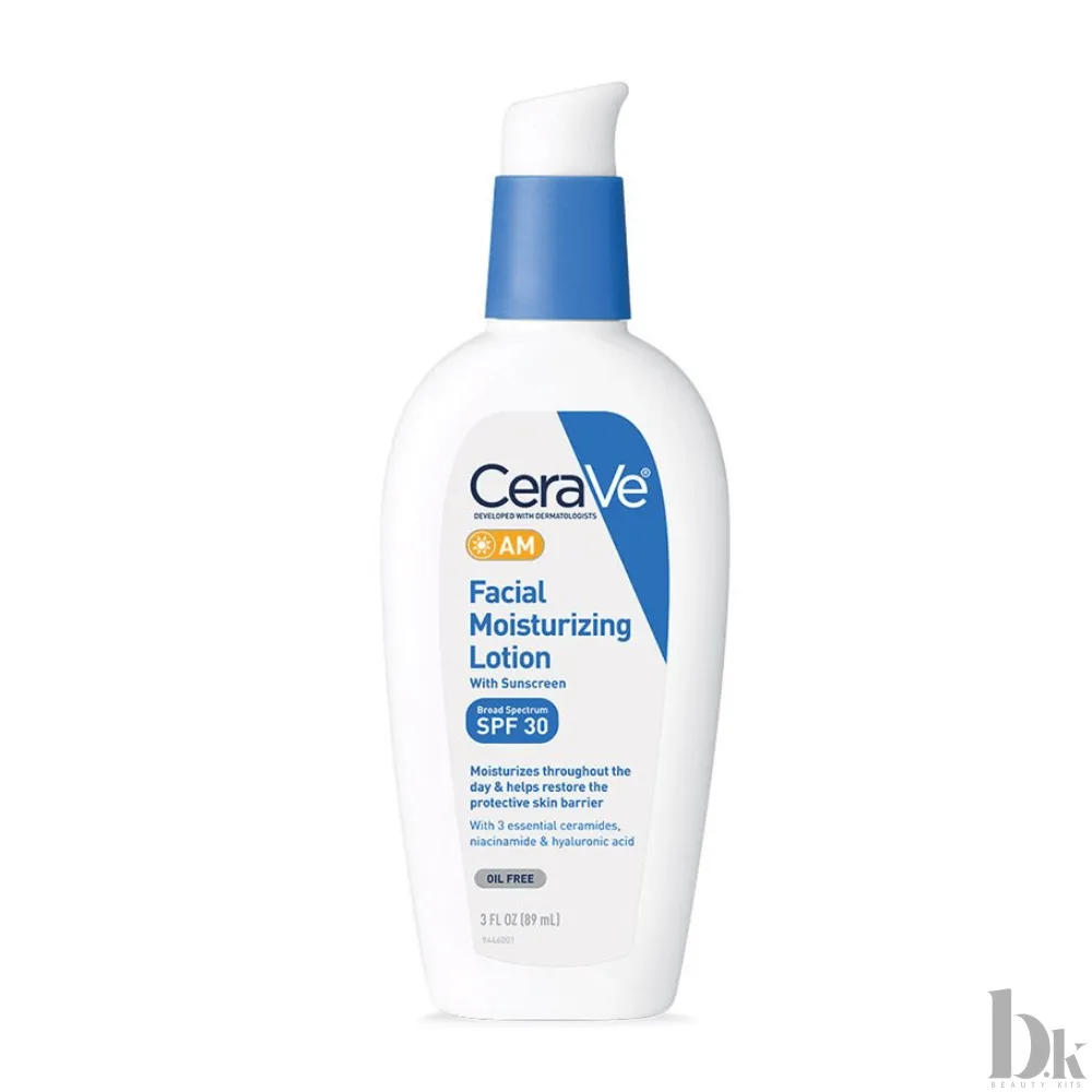 Cerave AM Facial Moisturing Lotion with Sunscreen - Broad Spectrum SPF 30 (60ml)