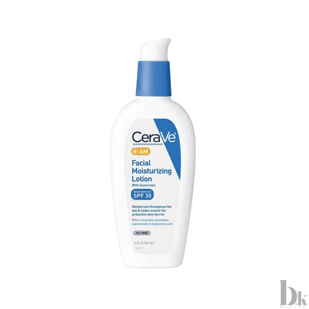 Cerave AM Facial Moisturizing Lotion with Sunscreen SPF30 Oil-Free (89ml)