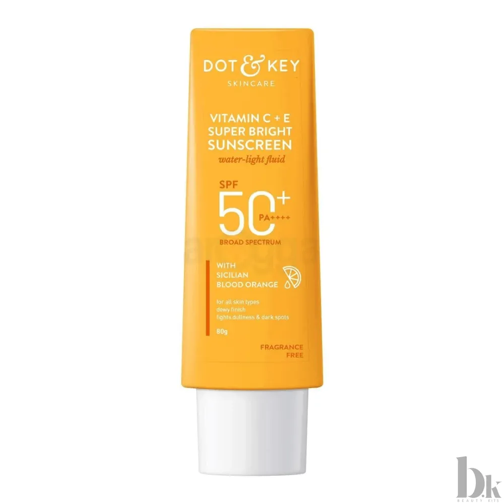 Dot & Key Vitamin C + E Sunscreen SPF 50+ PA++++ (80gm)