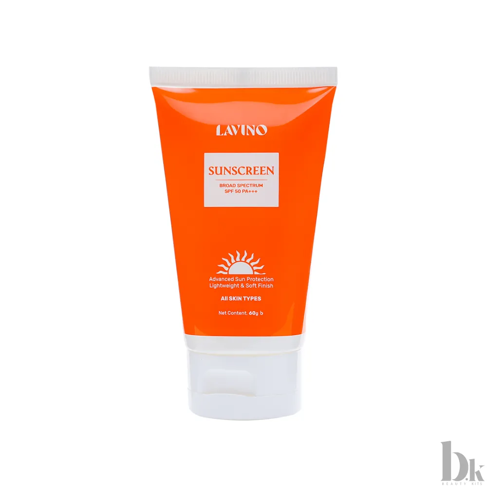 Lavino Sunscreen Broad Spectrum SPF 50 PA+++ (60gm)