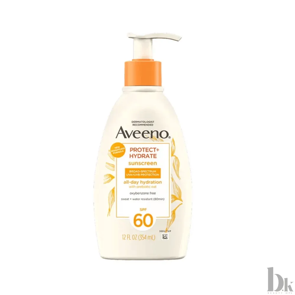 Aveeno Protect + Hydrate Sunscreen Broad Spectrum Body Lotion SPF 60 (354ml)