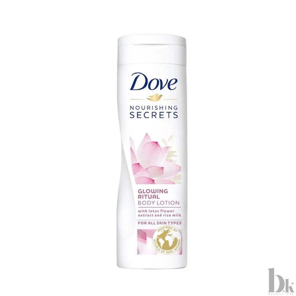 Dove Nourishing Secrets Glowing Body Lotion With Lotus Flower Extract And Rice M