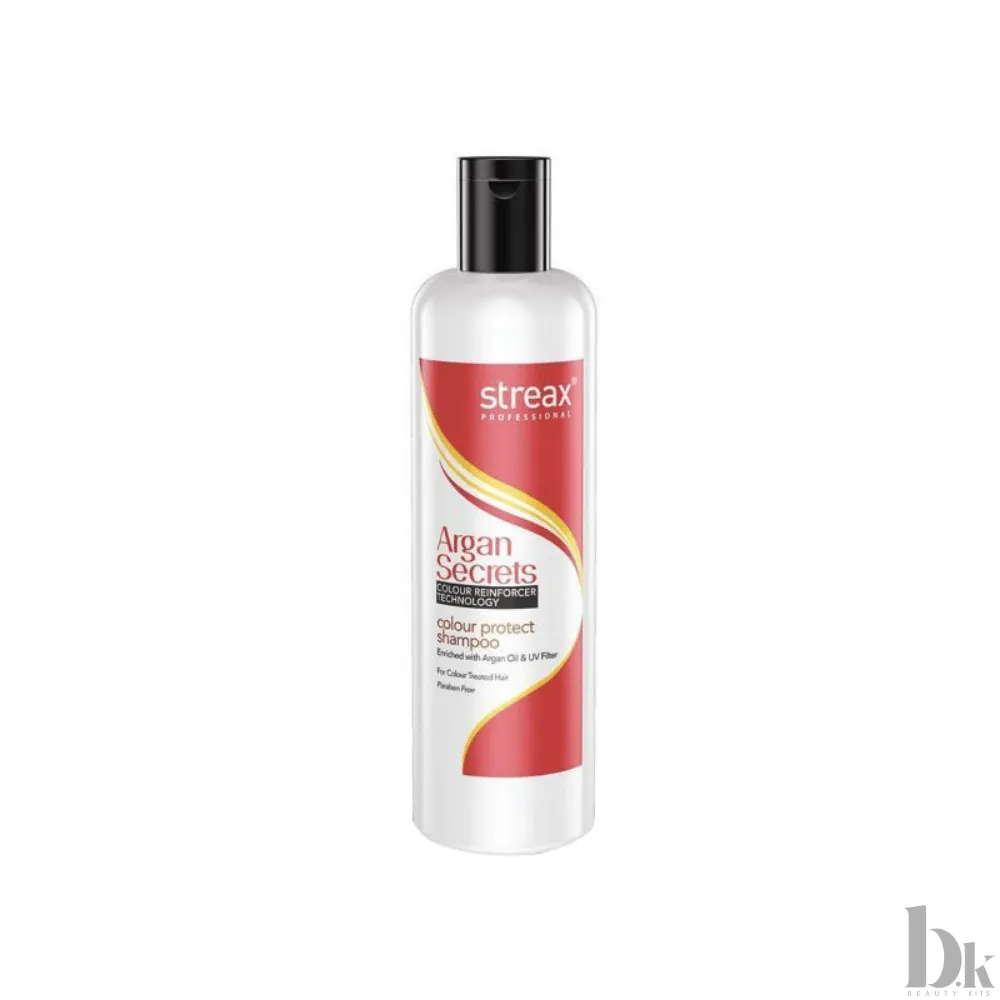 Streax Professional Argan Secrets Colour Protect Shampoo (300ml)