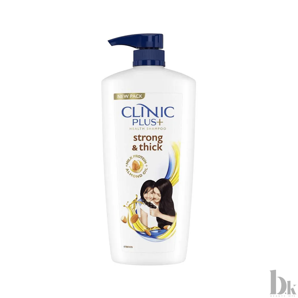 Clinic Plus Strong & Thick Health Shampoo - Milk Protein & Almond Oil (650ml)