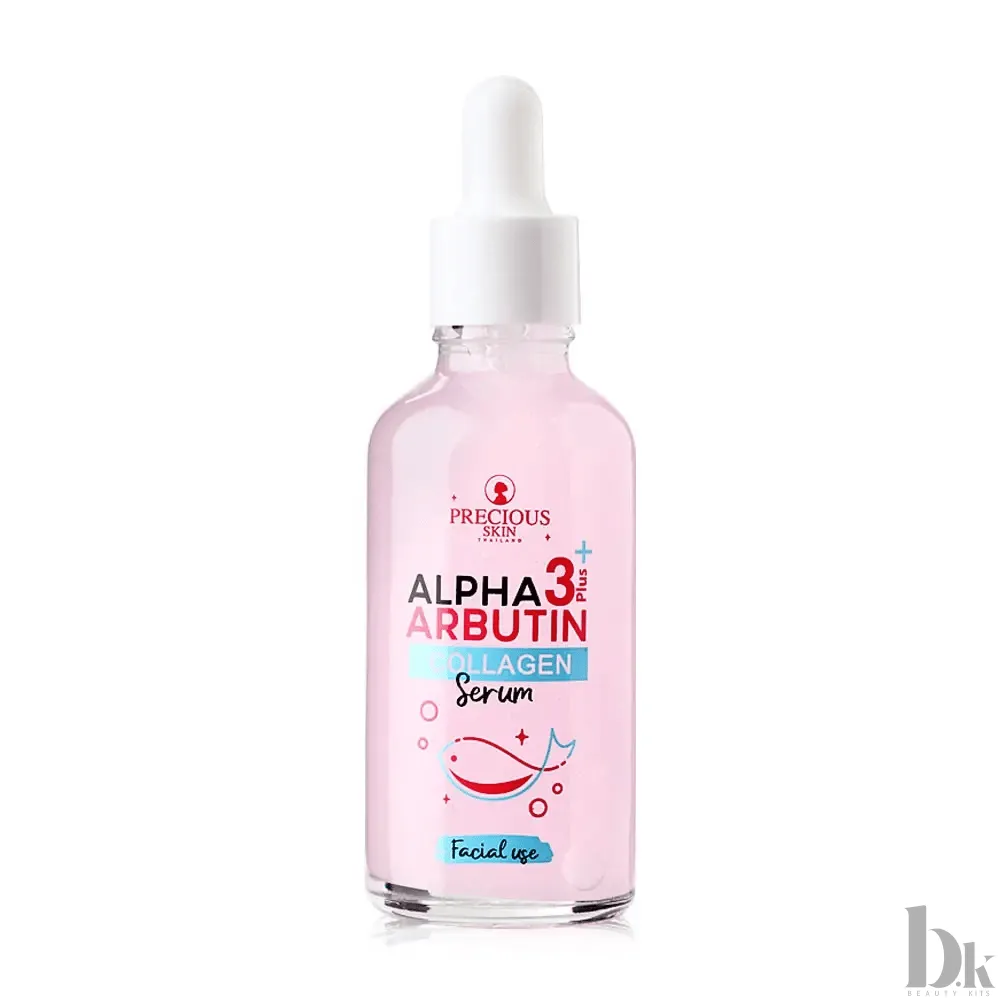 Precious Skin Alpha Arbutin 3 Plus Collagen Serum for Face (50ml)