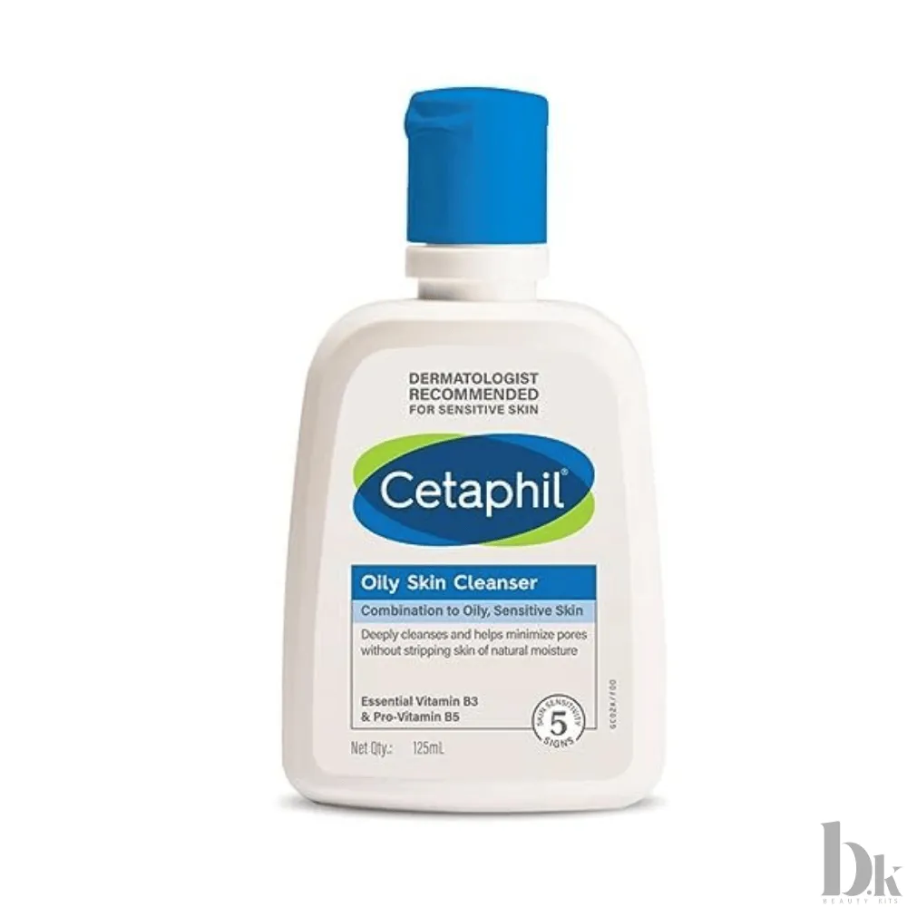 Cetaphil Oily Skin Cleanser (Daily Face Wash For Oily Acne Prone Skin) (125ml)