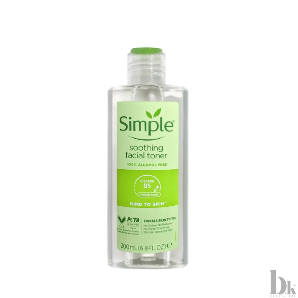 Simple Kind To Skin Soothing Facial Toner (200ml)