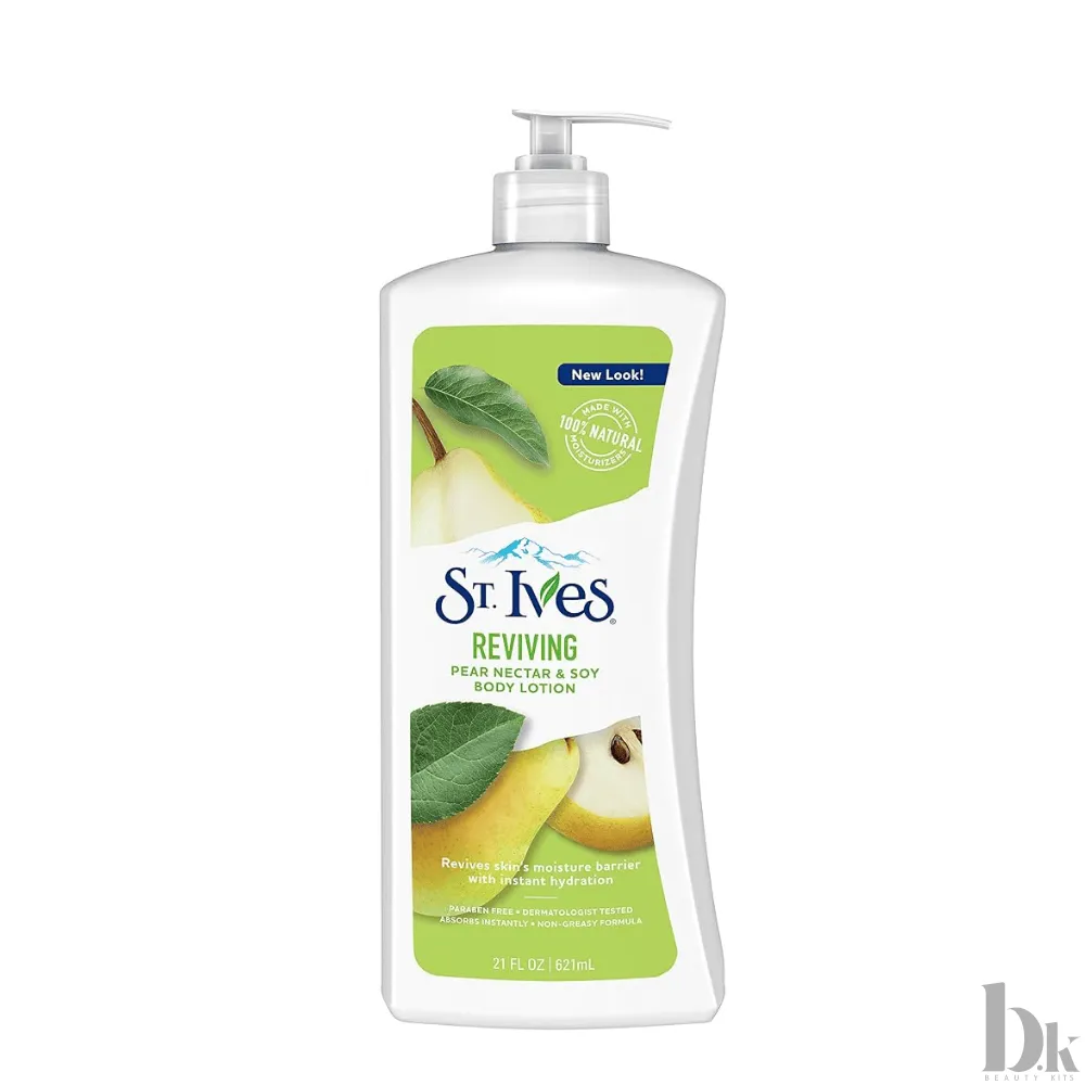 St. Ives Refresh And Revive Pear Nectar and Soy Body Lotion (621ml)