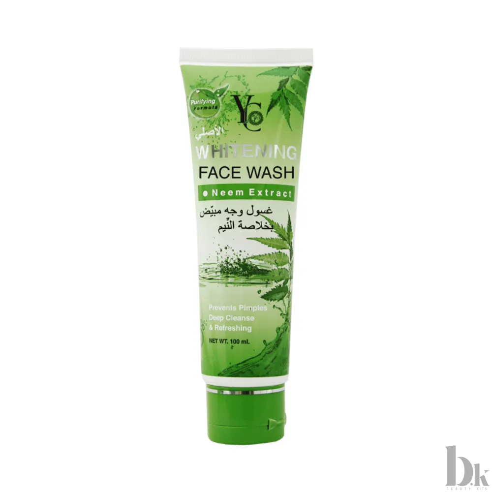 YC Whitening Face Wash Neem Extract (100ml)