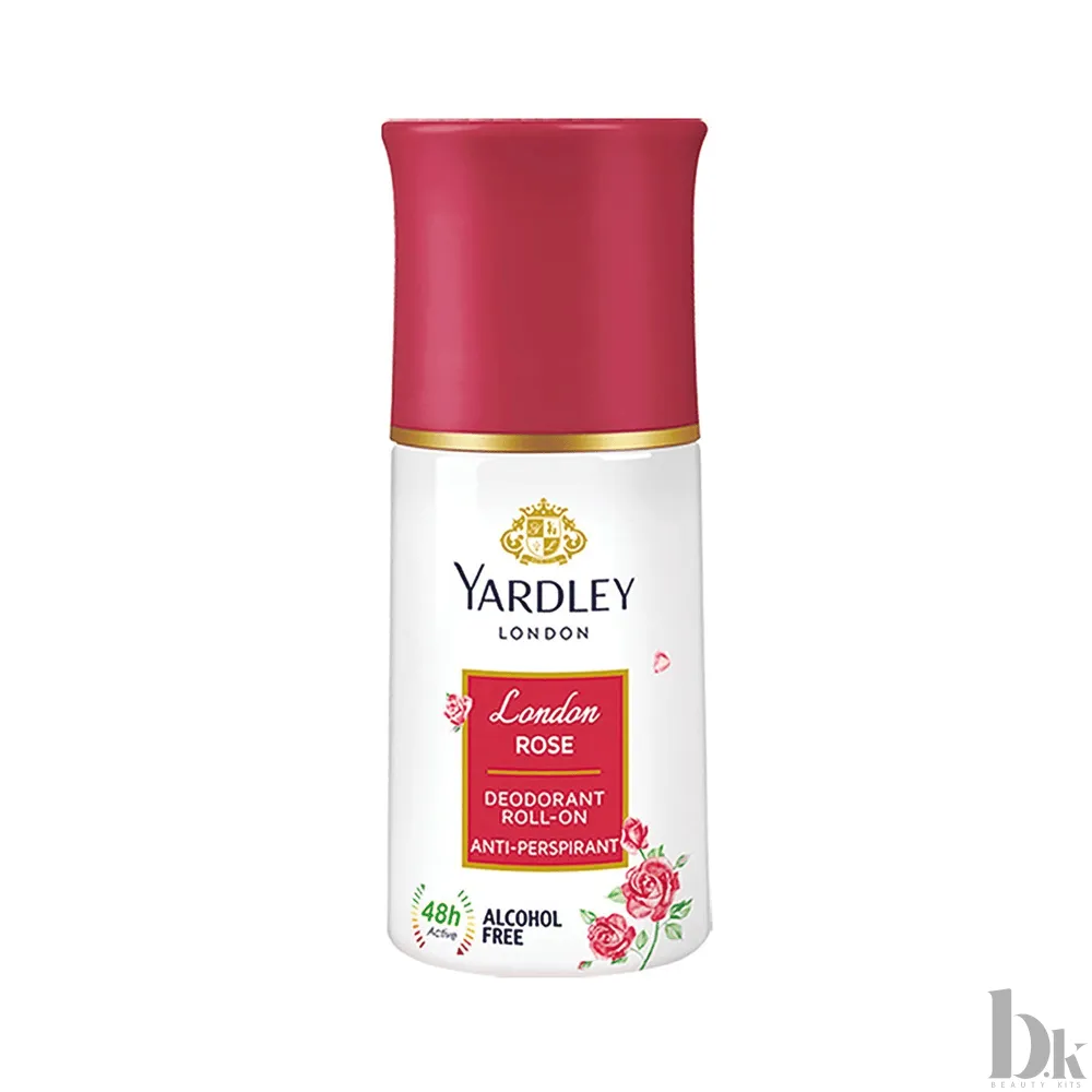 Yardley London Deodorant Roll On London Rose for Women (50ml)