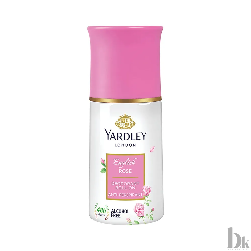 Yardley London Deodorant Roll On English Rose for Women (50ml)