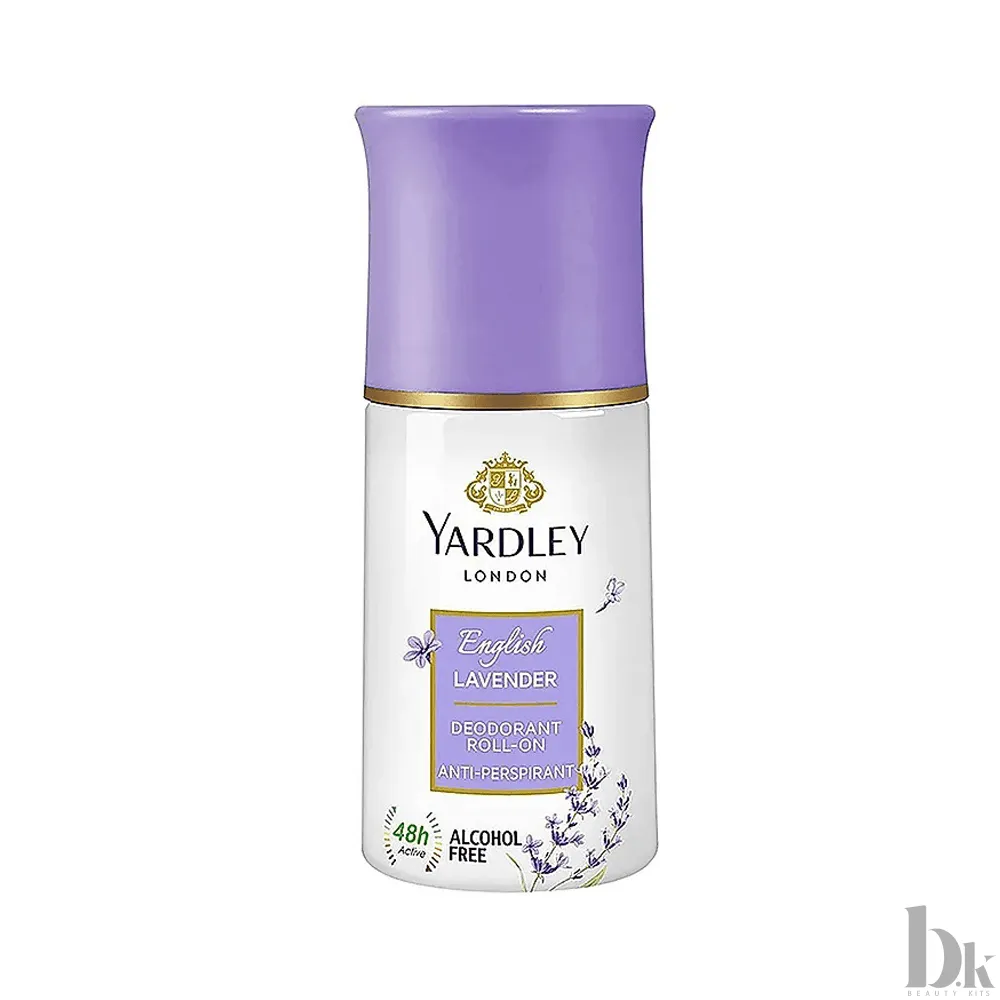 Yardley London Deodorant Roll On English Lavender for Women (50ml)