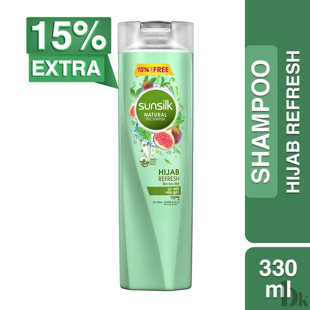 Sunsilk Shampoo Hijab Refresh 340ml (330ml)