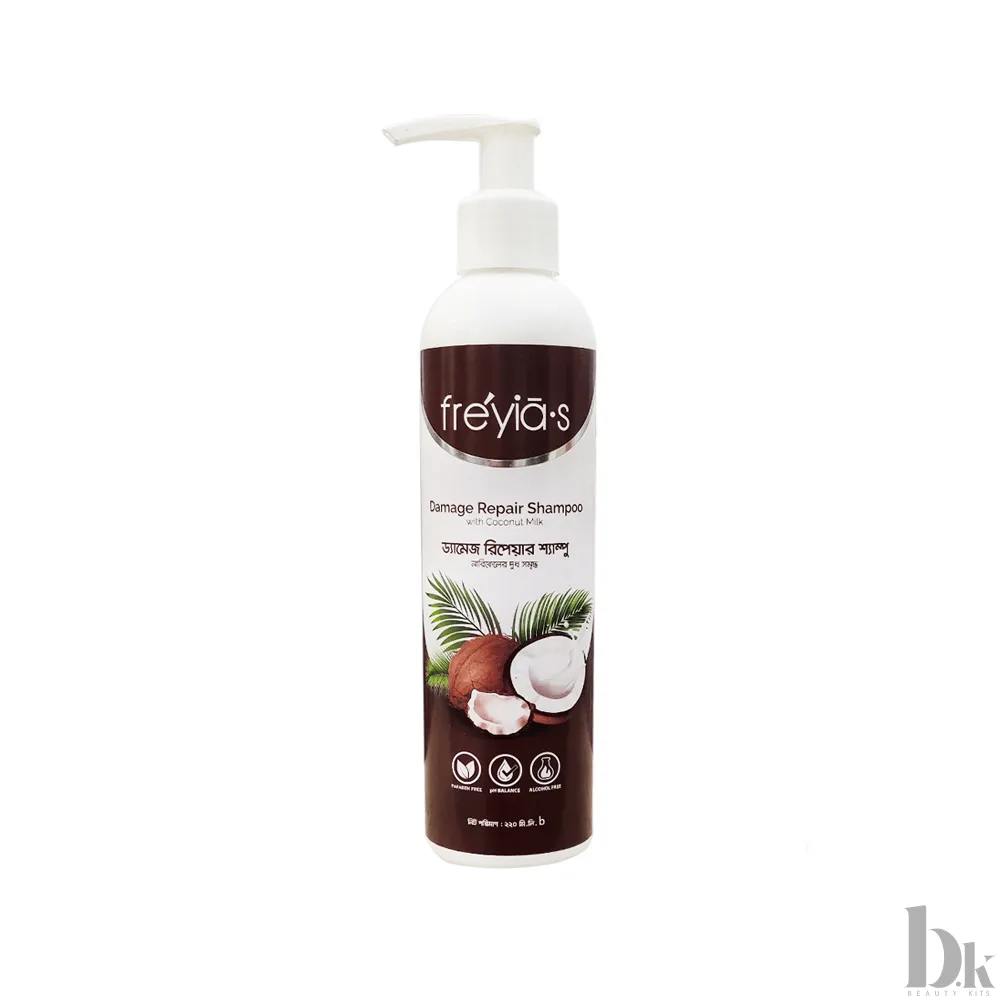 Freyia's Damage Repair Shampoo with Coconut Milk (220ml)