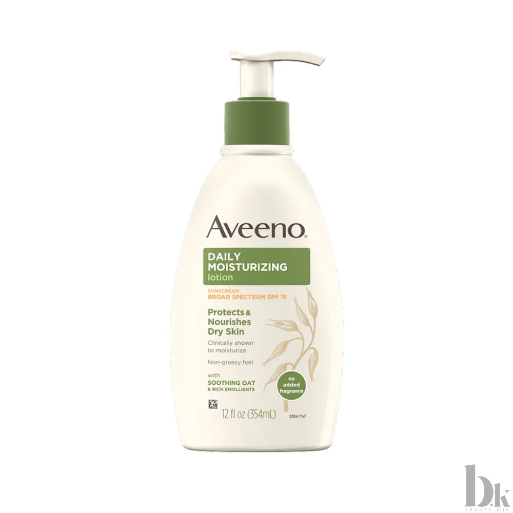 Aveeno Daily Moisturizing Lotion with Broad Spectrum SPF 15 (354ml)