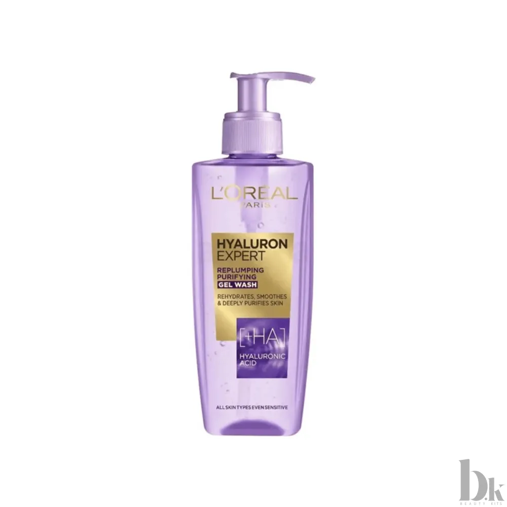 Loreal Paris Hyaluron Expert Replumping Purifying Gel Wash (200ml)