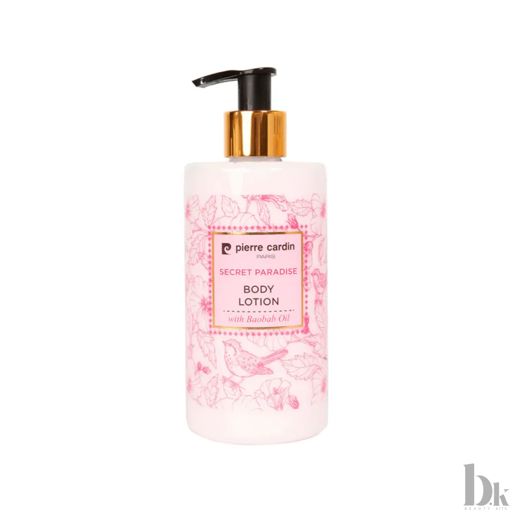 Pierre Cardin Secret Paradise Body Lotion With Babobab Oil (350ml)