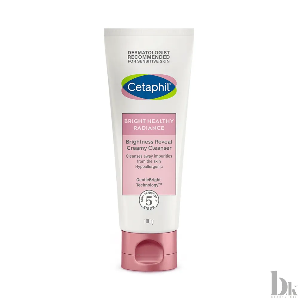 Cetaphil Bright Healthy Radiance Brightness Reveal Creamy Cleanser (100gm)