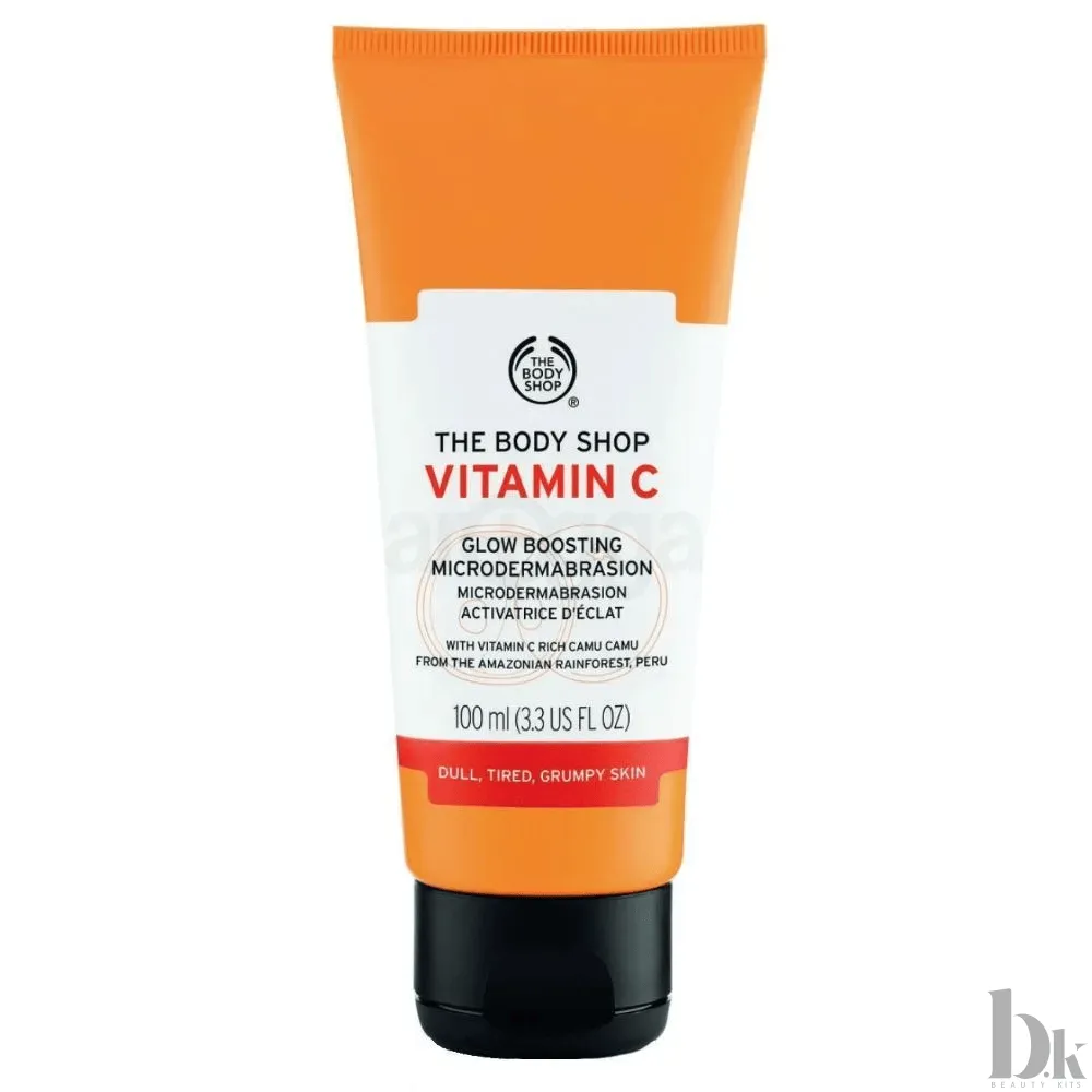 The Body Shop Vitamin C Glow Boosting Microdermabrasion Exfoliator (100ml