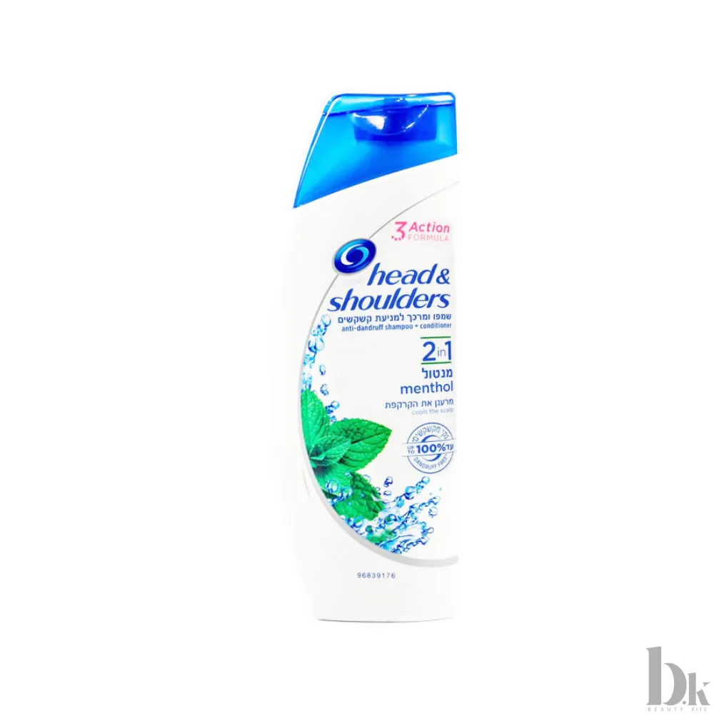 Head & Shoulders Cool Menthol 2 in 1 Anti-Dandruff Shampoo Conditioner (600ml)