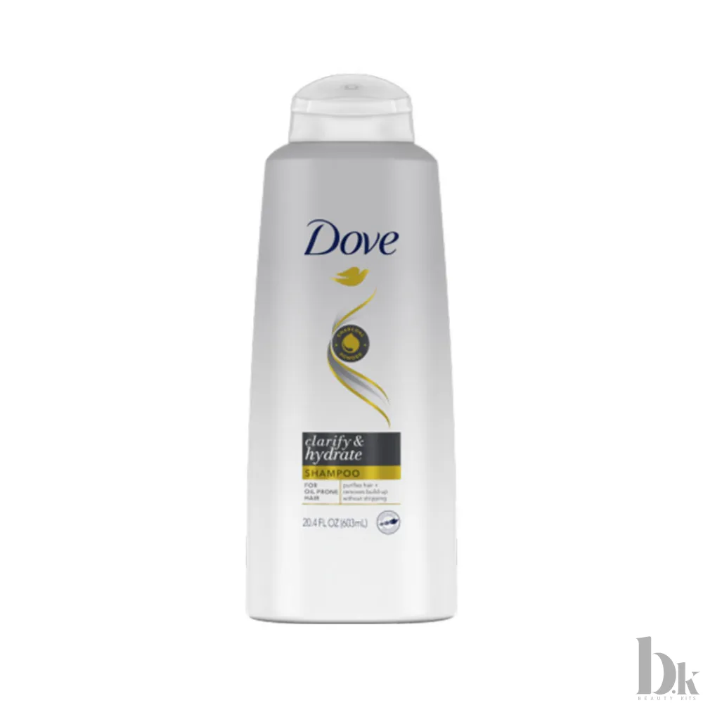 Dove Clarify & Hydrate Shampoo For Oil Prone Hair (603ml)