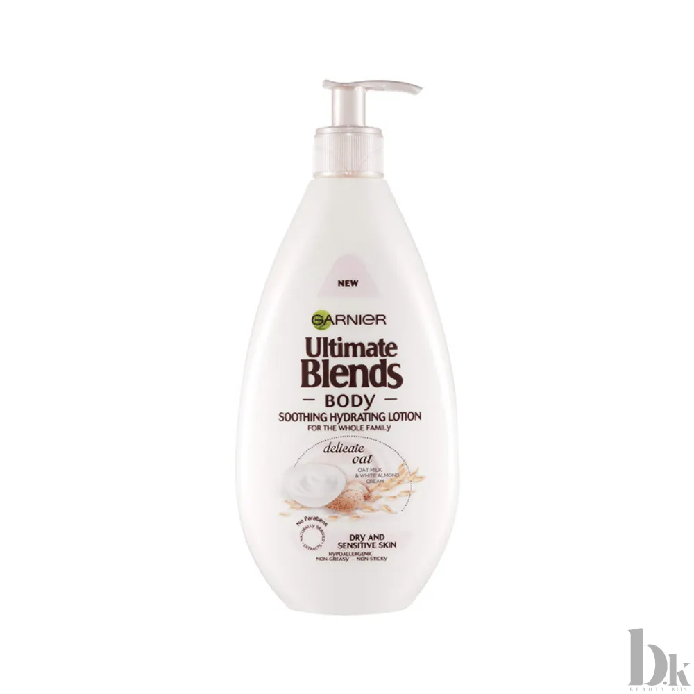 Garnier Ultimate Blends Soothing & Hydrating Delicate Oat Body Lotion For Dry &