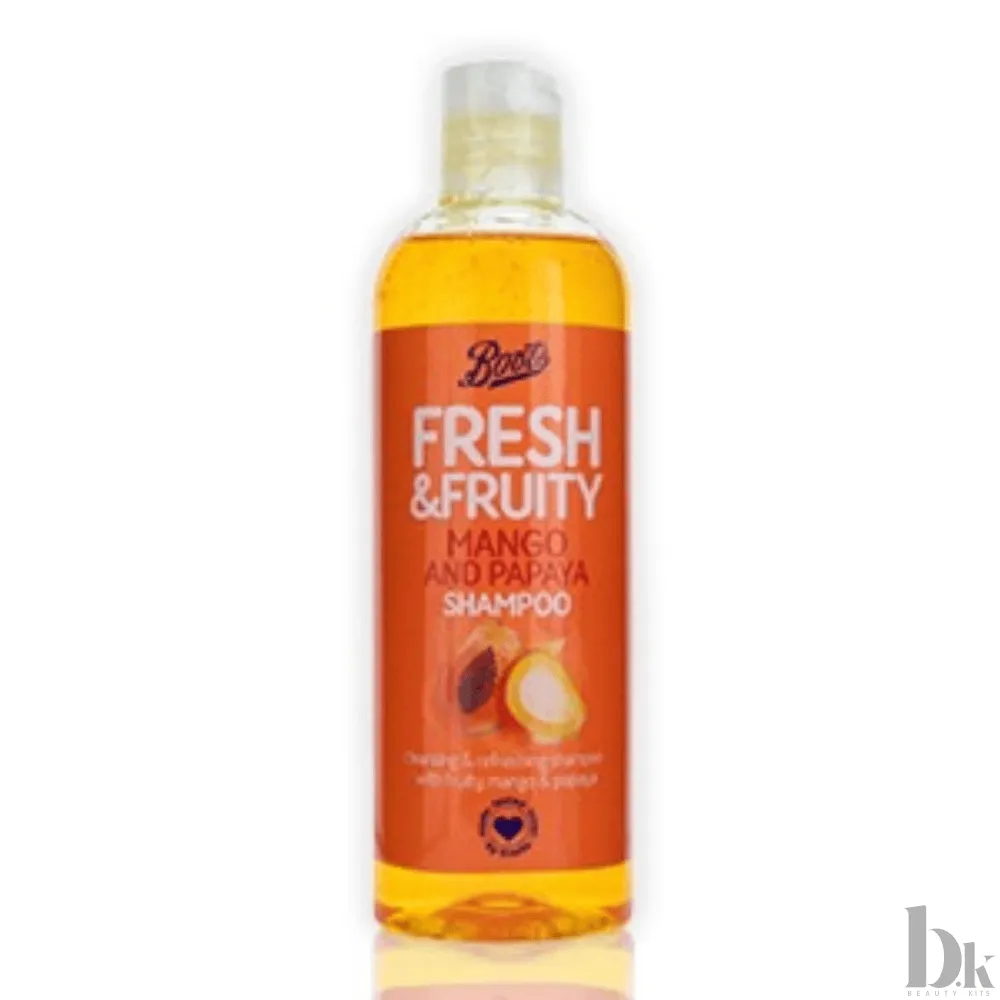 Boots Fresh & Fruity Mango & Papaya Shampoo (500ml)