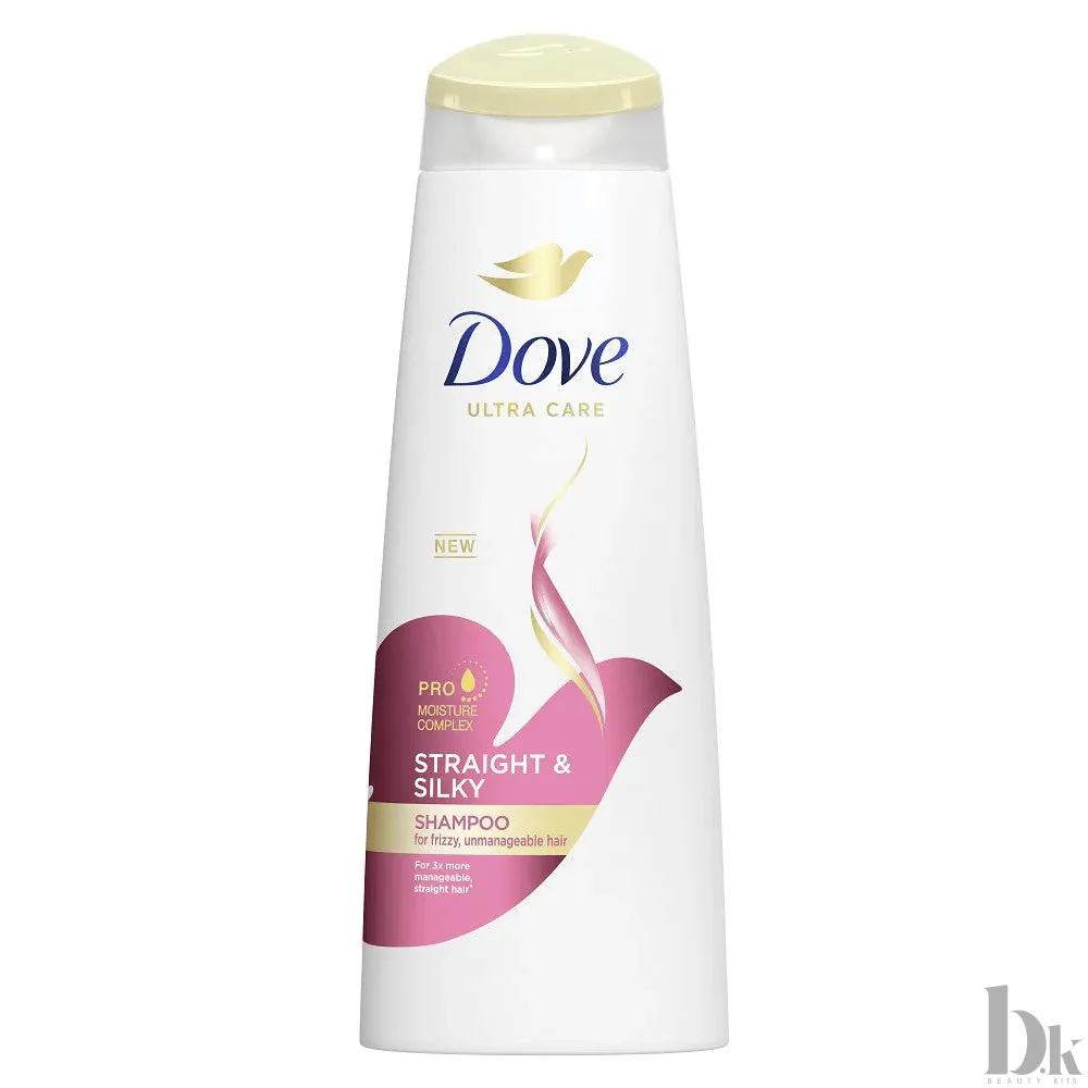 Dove Straight & Silky Shampoo (330ml)