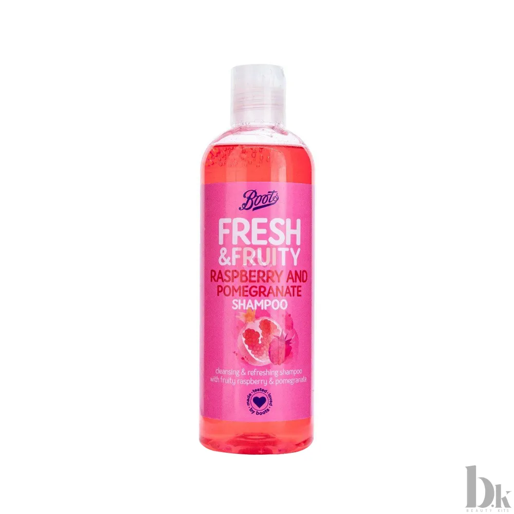 Boots Fresh & Fruity Raspberry And Pomegranate Shampoo (500ml)