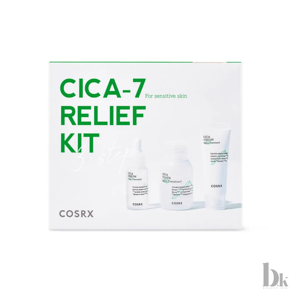 Cosrx CICA-7 Relief Kit (3 Step)