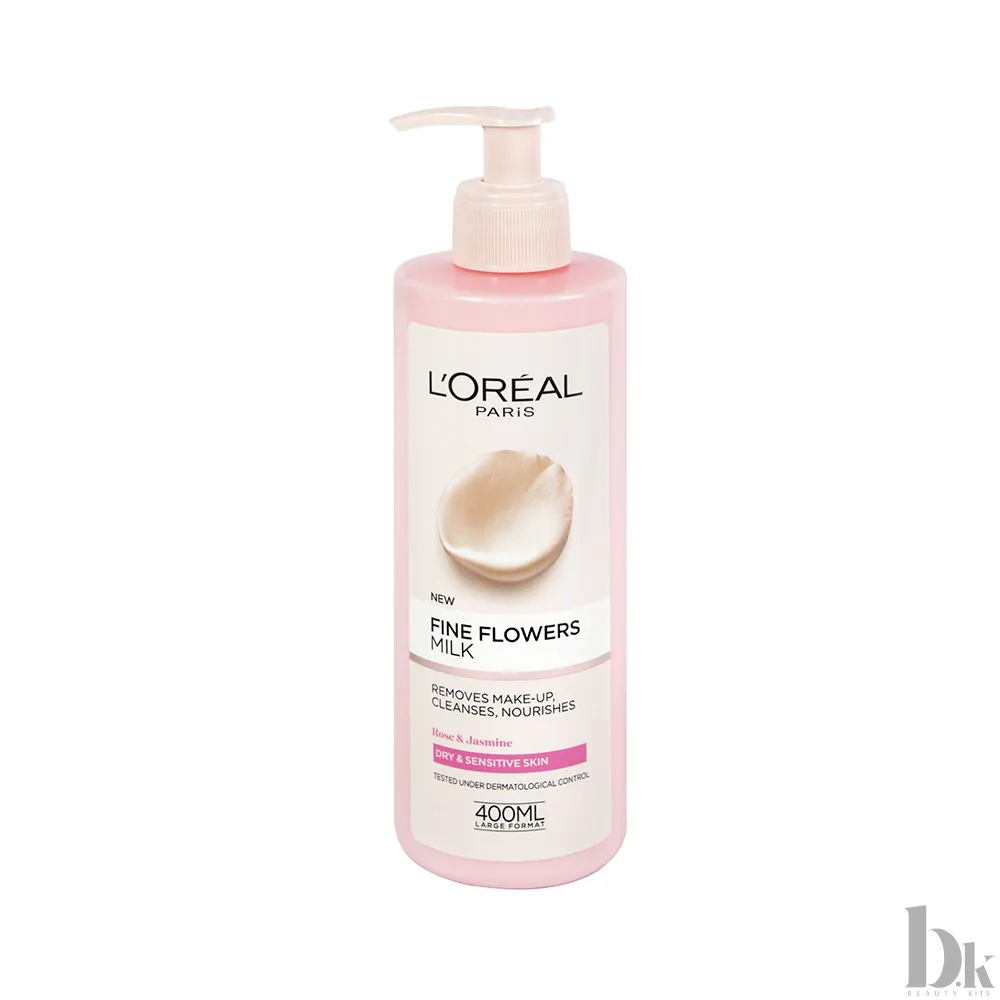 L'Oreal Paris Fine Flowers Cleansing Milk (400ml)