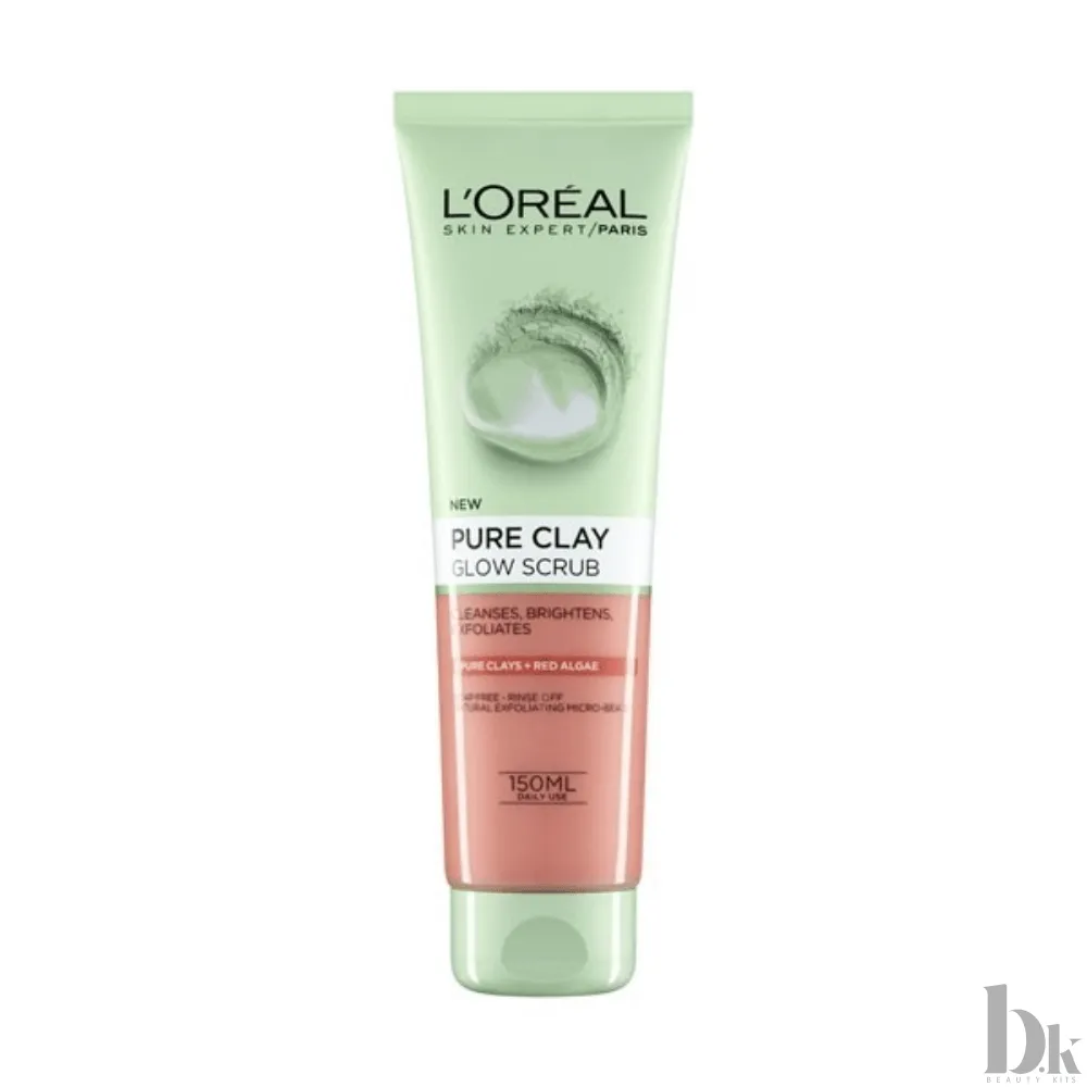 L'Oreal Pure Clay Glow Scrub (150ml)