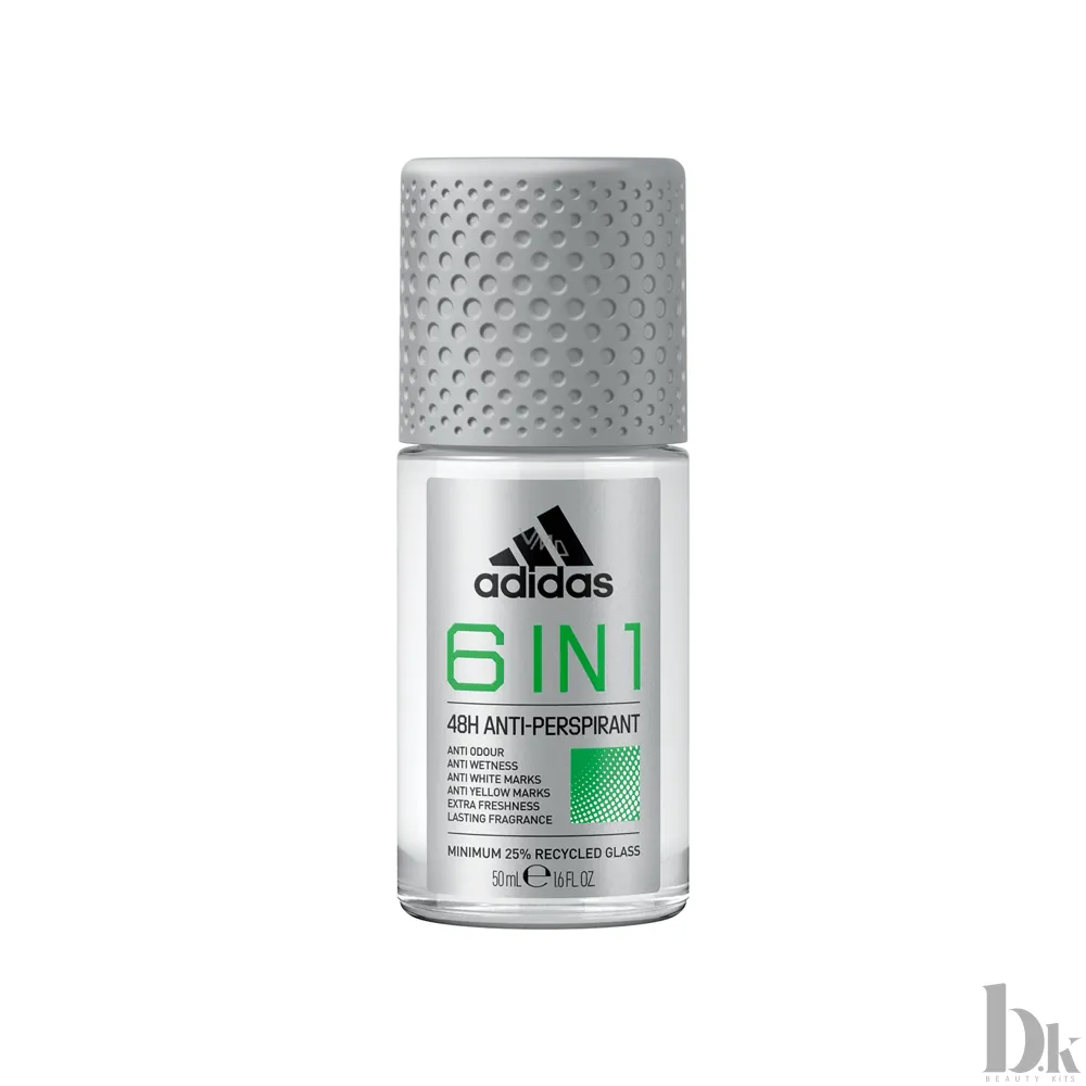 Adidas 6 in1 Antiperspirant Roll-On (50ml)