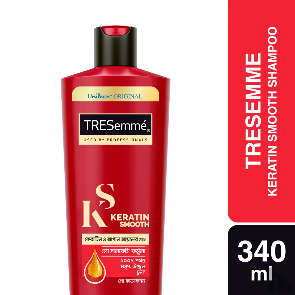 Tresemme Shampoo Keratin Smooth 340ml (340ml)