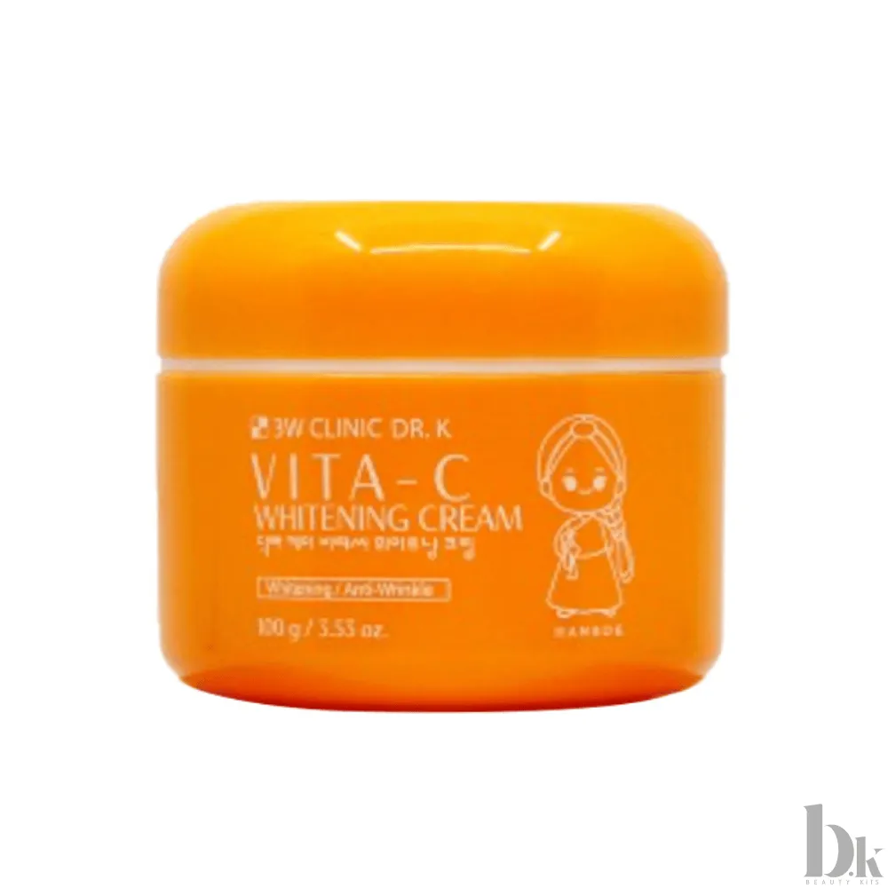 3W Clinic Dr. K VITA-C Whitening Cream (100ml)