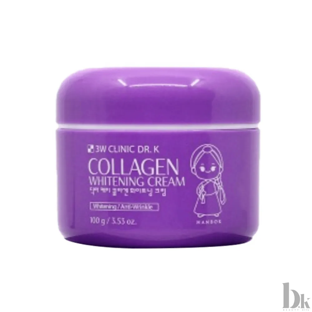 3W Clinic Dr. K Collagen Whitening Cream (100ml)