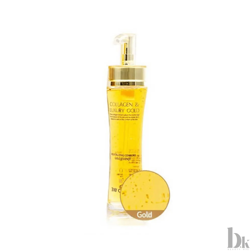 3W Clinic collagen and luxury revitalizing comfort 24K gold essence (150ml)