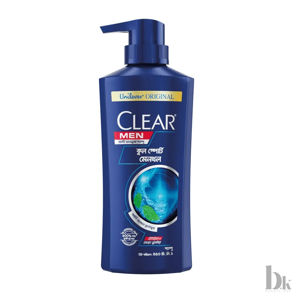 Clear Men Shampoo Cool Sport Menthol Anti Dandruff (450ml)