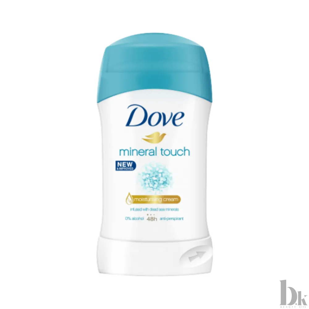 Dove Mineral Touch Antiperspirant Stick, Infused With Dead Sea Minerals (40ml)