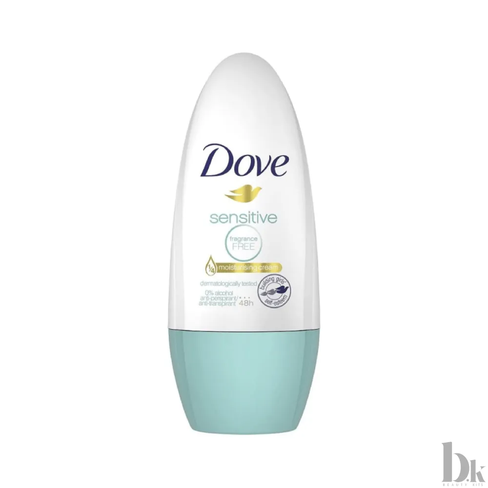 Dove Sensitive Roll-On Anti-Perspirant Deodorant (50ml)